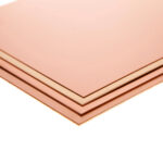 Бронзовый лист 0.5 мм 800 мм 600 мм БрБ2 ГОСТ 613-79