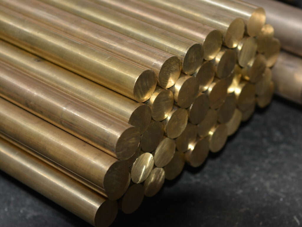 Бронзовый пруток катаный 45 мм БрКМц3-1 ГОСТ 1628-2019
