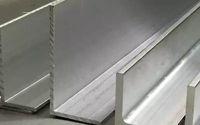 Дюралевый неравнополочный уголок 100 мм 25 мм 2 мм 2 мм Д1 ГОСТ 13738-91