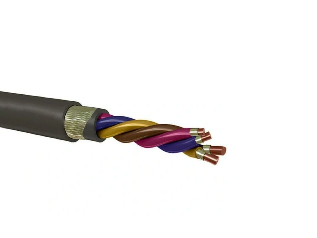 Кабель и провод геофизический 11 2 мм2 медь КГСПТ-22