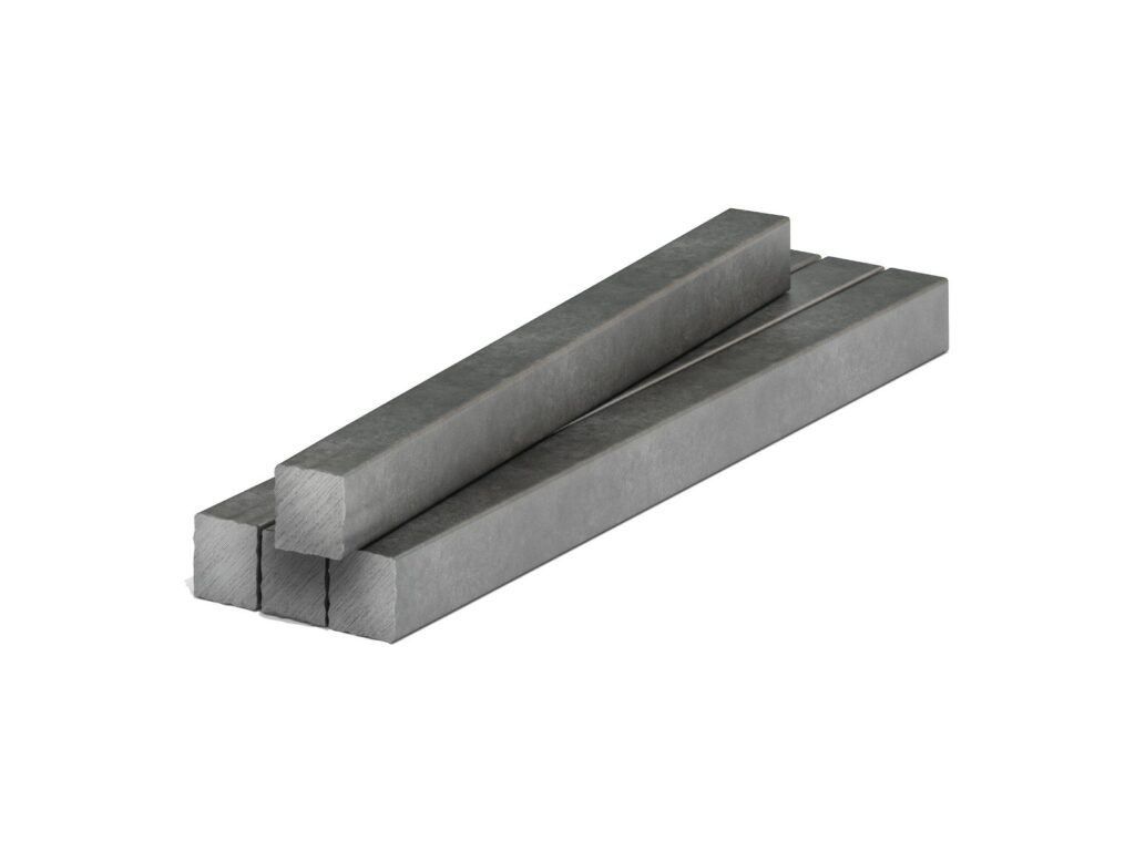 Квадрат стальной быстрорежущий кованый 9 мм Р12Ф3 ГОСТ 19265-73