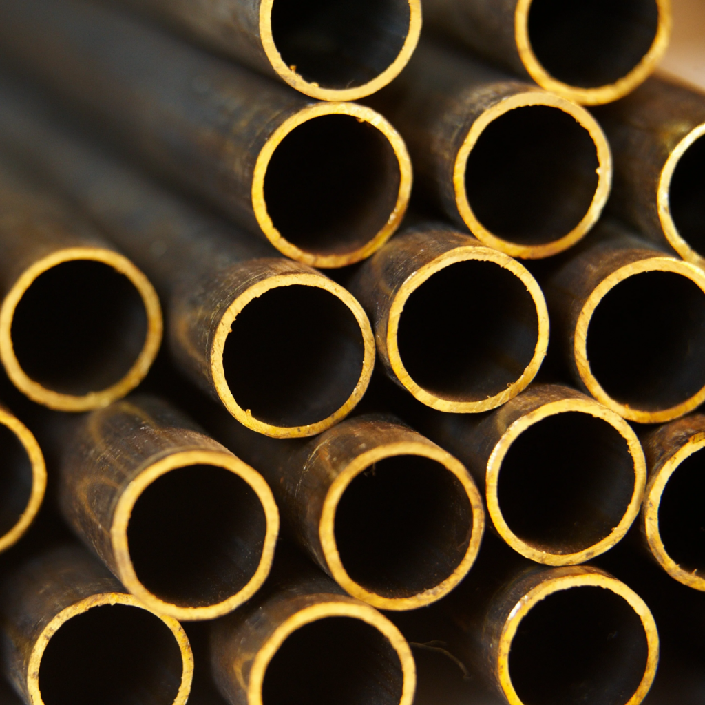 Латунная круглая труба 27 мм 2 мм Л68 ГОСТ 494-2014