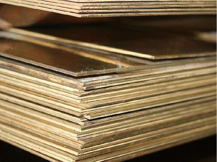 Латунный лист 15 мм 550 мм 1550 мм Л63 ГОСТ 2208-2007