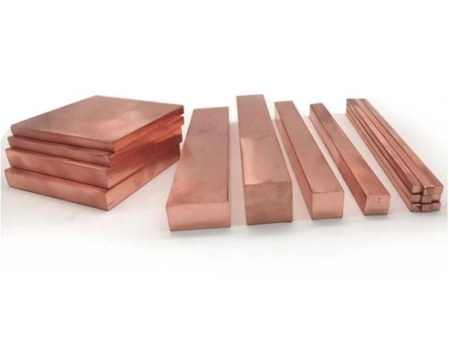 Латунная шина 710х8 горячекатаная 710 мм 8 мм ЛС59-1 ГОСТ 2208-2007