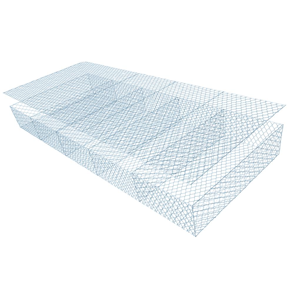 Матрасно-тюфячный габион 3 мм 2 мм 0,3 мм 2,2 мм Ц ГОСТ Р 52132-2003