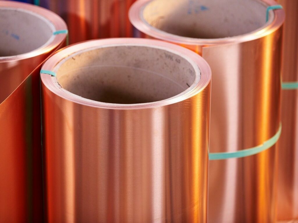 Медная фольга 0,05 мм М1р ГОСТ 1173-2006