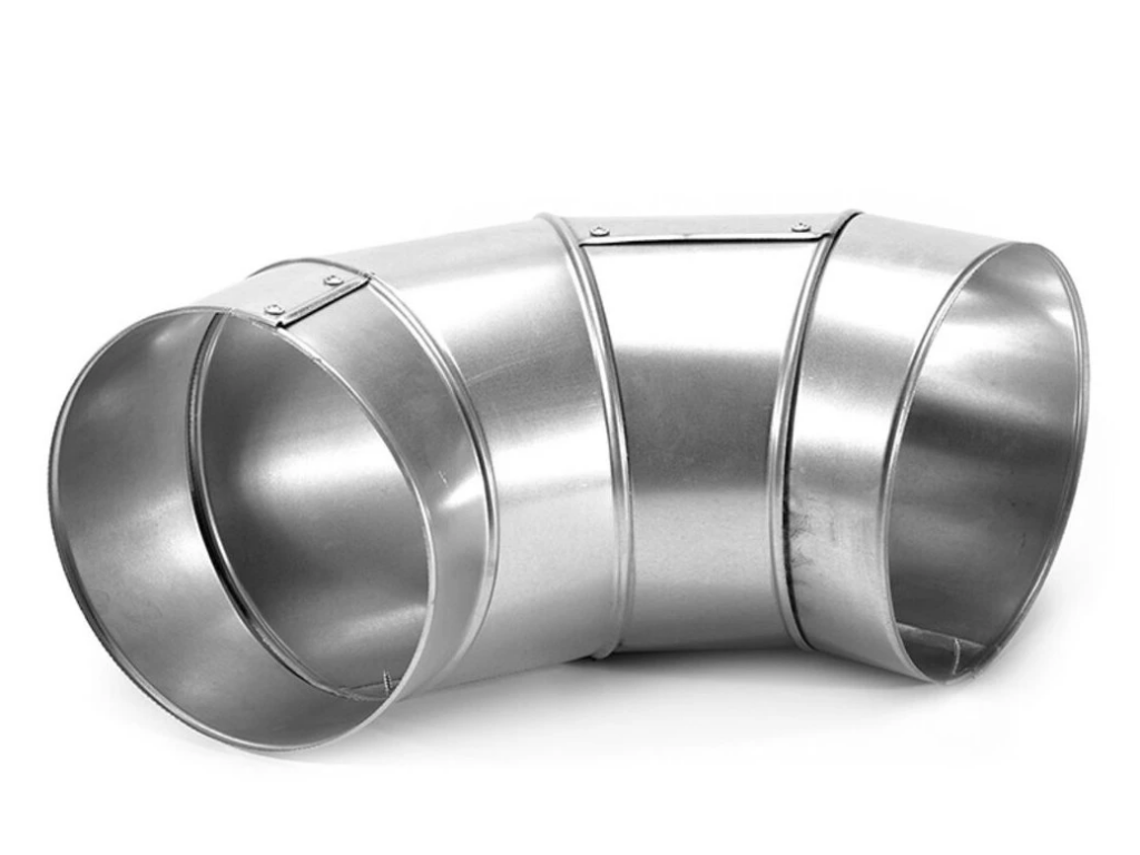 Отвод кожуха из нержавеющей стали 160 мм