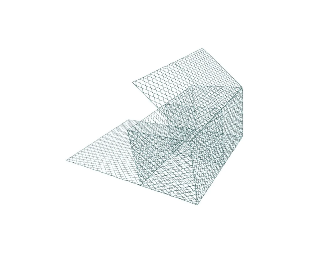 Система Террамеш 6 м 2 м 1 м 2.7 мм 8x10 см Gaflan ГОСТ Р 52132-2003