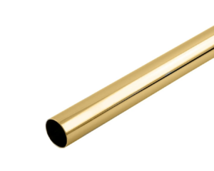 Золотая труба 10 мм 0.1 мм 400 мм Зл 99.9