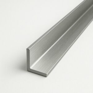 Уголок алюминиевый 60х20х2х6000 мм.  АД31Т1 (АД31), неравнополочный, матовый